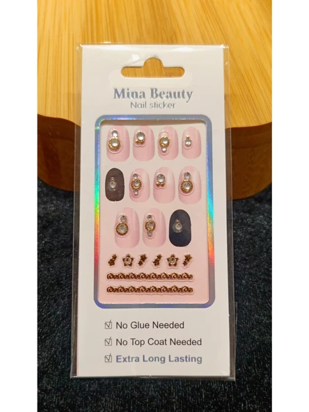Monalisa Home Lüks  Figürlü  Nail Sticker ürün görseli 1