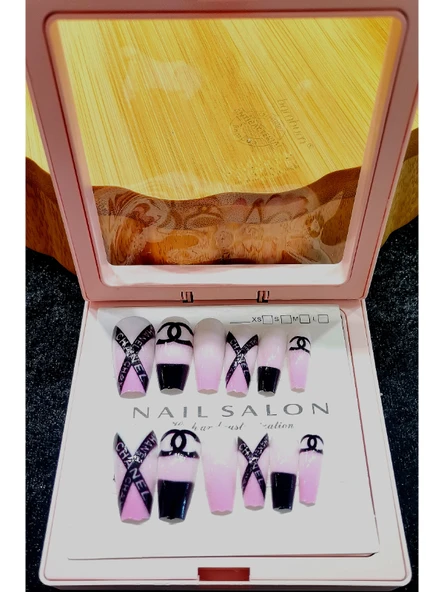 Monalisa Home Lüks  Figürlü  Takma Tırnak ürün görseli