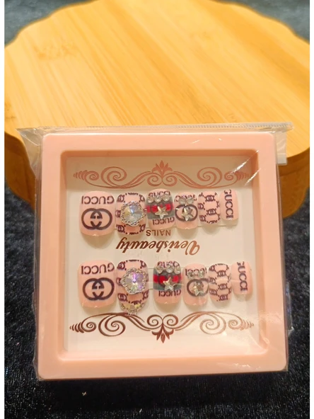 Monalisa Home Lüks  Figürlü  Takma Tırnak ürün görseli 1