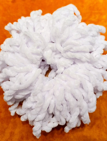 Monalisa Home Beyaz Lüks Gösterişli Topuz Toka ürün görseli 1