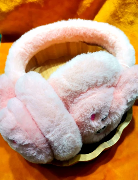 Monalisa Home Lüks Peluşlu Büyük Kulaklık