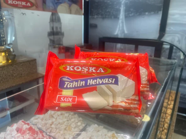 KOSKA SADE PAKET HELVA 200 GR KOLİ 12 ADET - 3