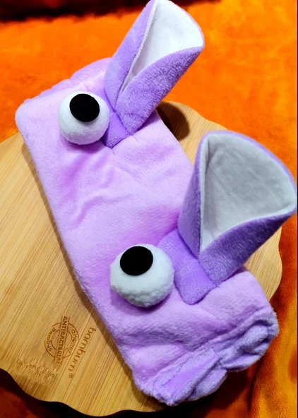 Monalisa Home Lüks Peluşlu Figürlü Saç Bandana