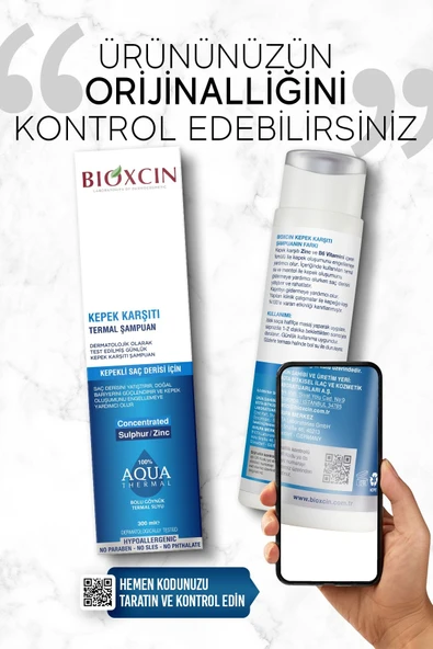 Aqua Thermal Kepek Karşıtı Şampuan 300ml Tüm Saç Tipleri - 4