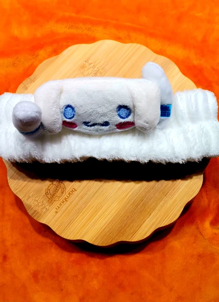 Monalisa Home Lüks Peluşlu Figürlü Saç Bandana