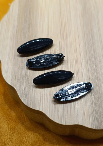 Monalisa Home Dörtlü Lüks Beyaz Eşarp İğnesi