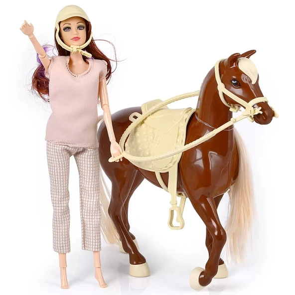 Nessiworld Jasmine Atlı Bebek Kahve-Bej - 4