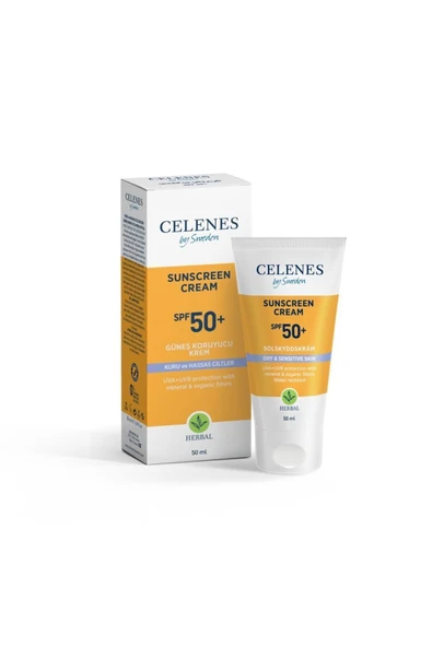 Herbal Güneş Kremi Kuru Ve Hassas Ciltler 50+ Spf 50 Ml