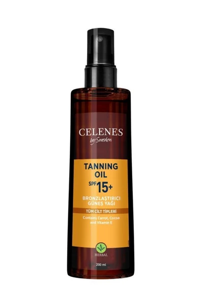 Herbal Bronzlaştırıcı Güneş Yağı Spf 15+ 200 Ml