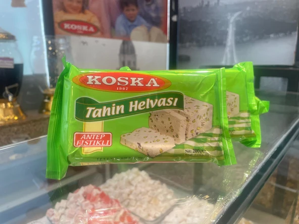 KOSKA PAKET FISTIKLI HELVA 200 KOLİ 12 ADET - 4