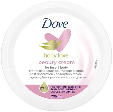 Dove Besleyici El ve Vücut Bakım Kremi 250ML Beauty Cream (Pembe) (6 Lı Set) - 2