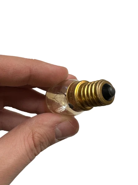 (2 Li Paket) Osram 15W Fırın Ampulü (Sarı Işık) E14 Duylu (İnce Duy) - 5