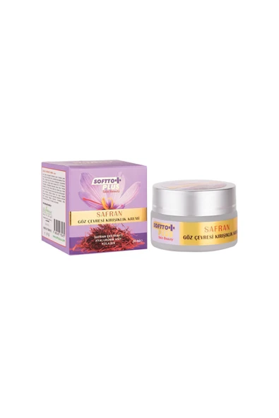 SAFRAN GÖZ ÇEVRESİ KIRIŞIKLIK KREMİ 20 ML - 3