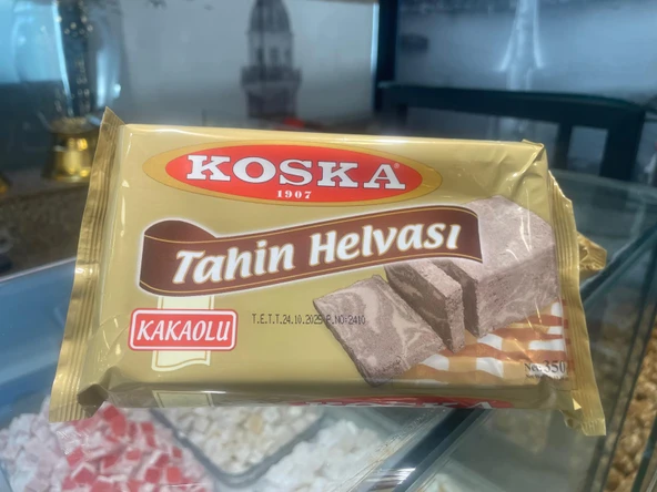 KOSKA KAKAOLU PAKET HELVA 350 GR KOLİ 12 ADET
