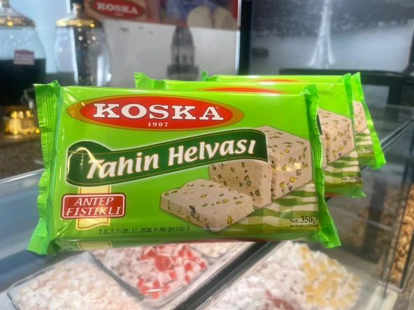 KOSKA PAKET FISTIKLI HELVA 350 GR 1 ADET - 3