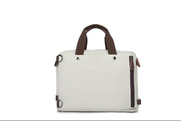 Ctvyb1278-0003 Bej Unisex Evrak Ve Sırt Çantası - 2