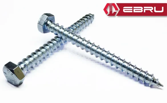 Ebru Altıköşe Başlı Trifon Vida 8x50 - 100 Adet