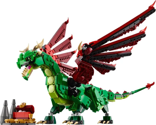 Lego Creator 3'ü 1 Arada Orta Çağ Ejderhası 31161