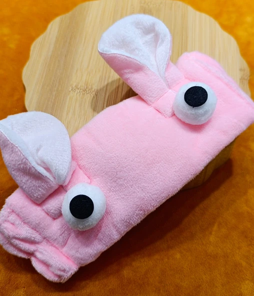 Monalisa Home Lüks Peluşlu Figürlü Saç Bandana