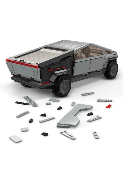 Tesla Araç Yapım Oyuncağı, Cybertruck GWW84 - 3