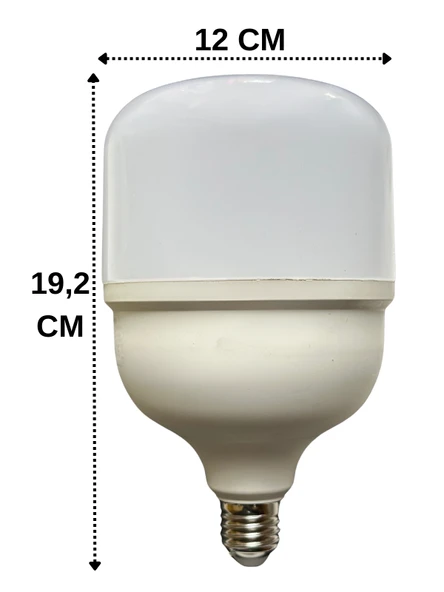(6 Adet) Sylvania 37W 6500K (Beyaz Işık) E27 Duylu (Kalın Duy) Torch Led Ampul - Resim 3