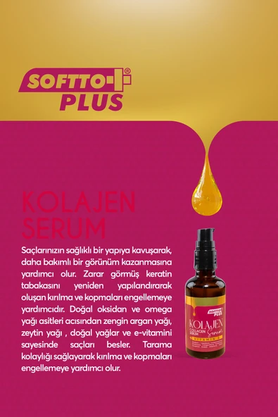 Kolajen Saç Bakım Serumu 50 ml - 3