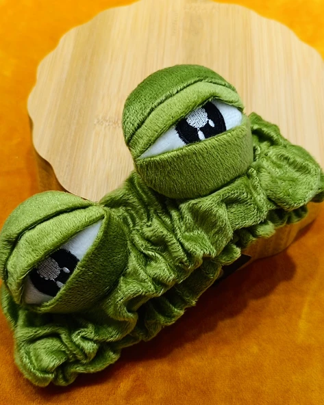 Monalisa Home Lüks Peluşlu Figürlü Saç Bandana