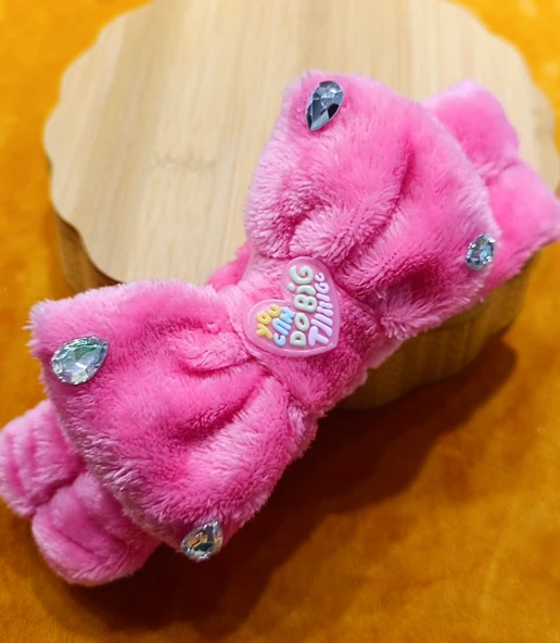 Monalisa Home Lüks Peluşlu Figürlü Saç Bandana