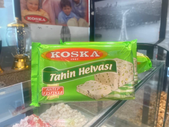 KOSKA PAKET FISTIKLI HELVA 500 GR KOLİ 12 ADET - 3