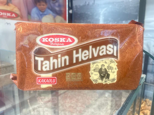 KOSKA PAKET KAKAOLU HELVA 1 KG KOLİ 12 ADET - Resim 2