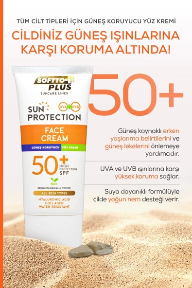 Güneş Koruyucu Yüz Kremi 75 Ml 50 Spf