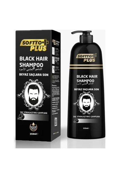 Gri Ve Beyaz Saçlar Için Black Hair Saç Siyahlaştırıcı Şampuan 350 / Ml. …şampuan-7