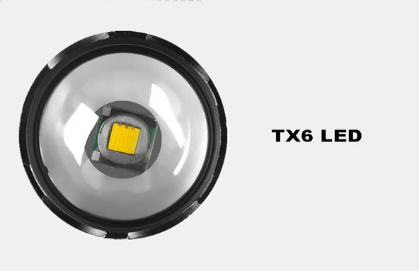 Powerbank Özellikli Uzun Menzilli EL Feneri Wt-039 - 2