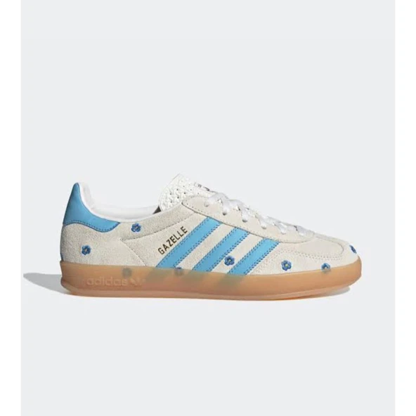 Adidas Gazelle Indoor Light Blue Floral Womens