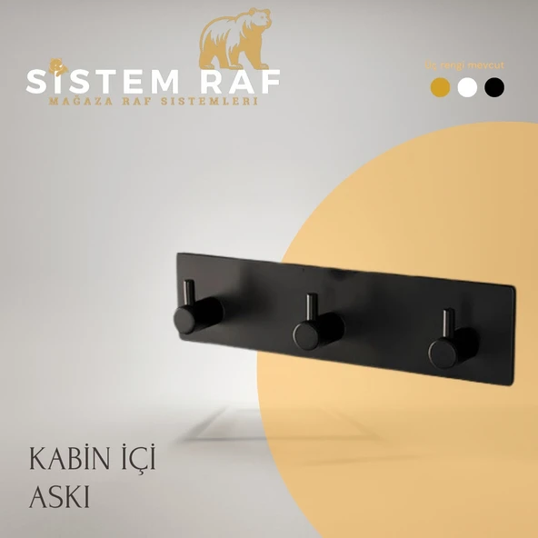 sistem raf Kabin İçi Askılık - Deneme Kabini Askılığı