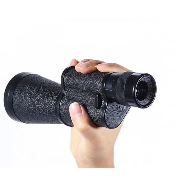 Baigish 7X50 Metal Deri Kaplamalı Rus Modeli Monoküler Dürbün - 3