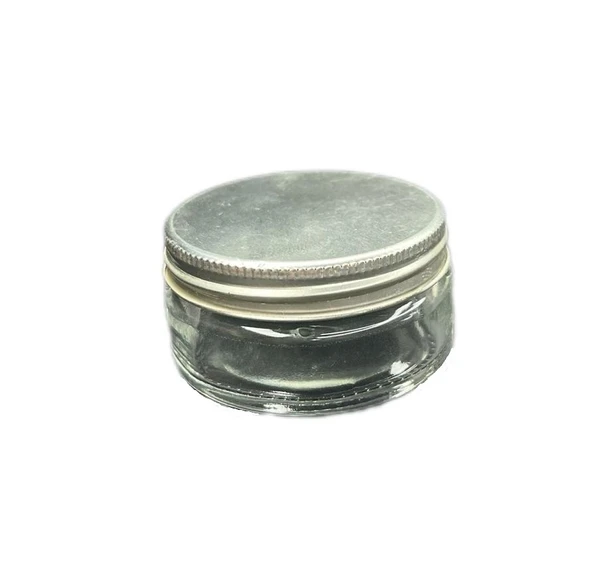 50ml şeffaf cam krem kavanozu gold kapaklı, 24 adet, kozmetik kavanoz,krem kavanozu, cam kavanoz
