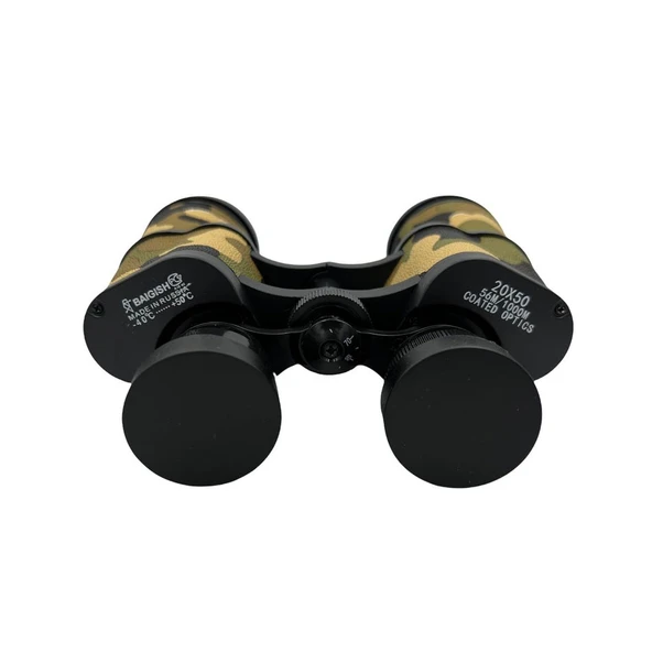 Baigish 20X50 Rus Model Kamuflaj Dürbün Süper Kalite 1000M/56M - 2