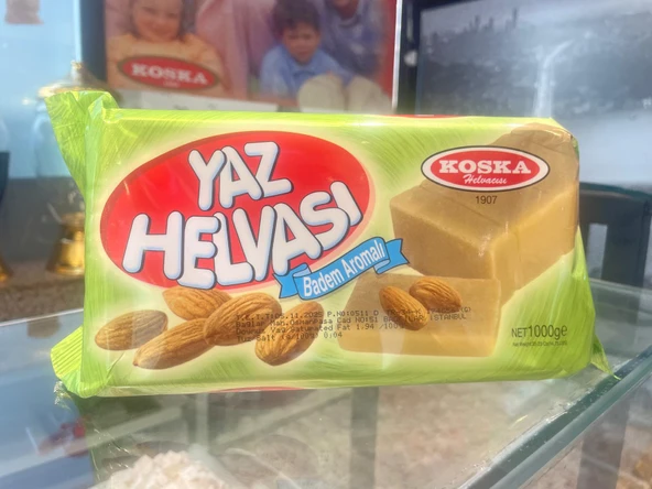 KOSKA PAKET BADEMLİ YAZ HELVASI 1 KG 1 ADET - 3