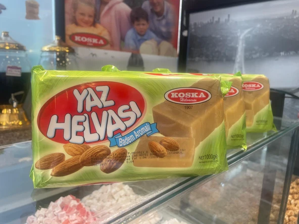 KOSKA PAKET BADEMLİ YAZ HELVASI 1 KG 1 ADET - 4