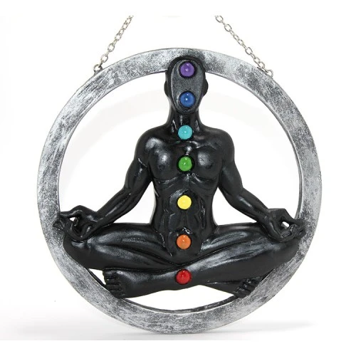 Polyester Duvara Asmalı 7 Chakra Pano ürün görseli