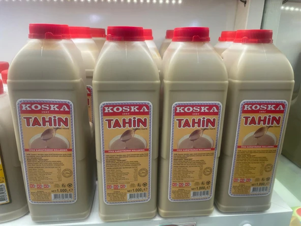 KOSKA BİDON TAHİN 1 KG KOLİ 12 ADET - 2