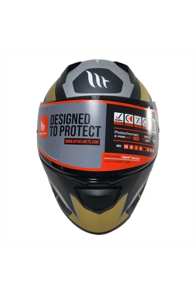 Stınger New Mat Gp Gold-gri-siyah - Resim 2