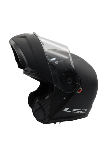 Strobe 2 Mat Siyah Kask - Resim 5