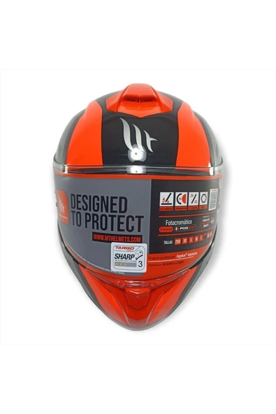 Targo Pro Sound A5 Gloss Fluor Red - 2
