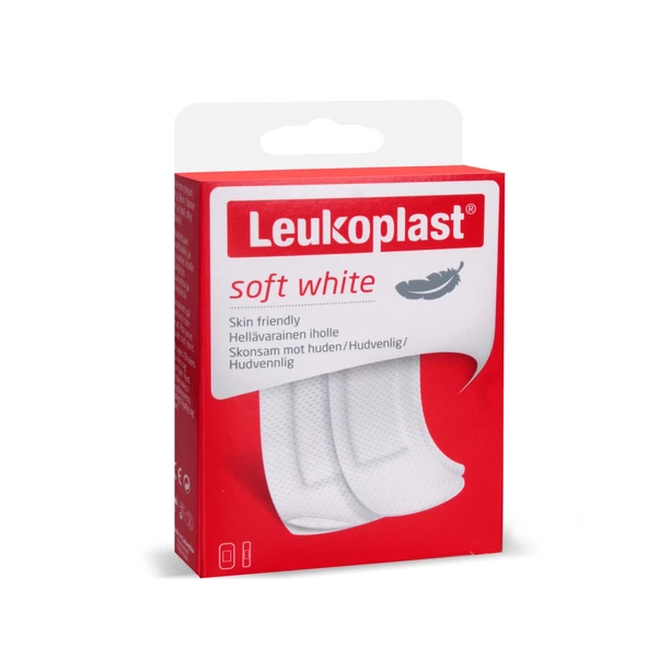 Leukoplast Soft White 19mX72 mm (12 adet), 38X72mm (8 adet) 20 Adet Yara bandı - 3