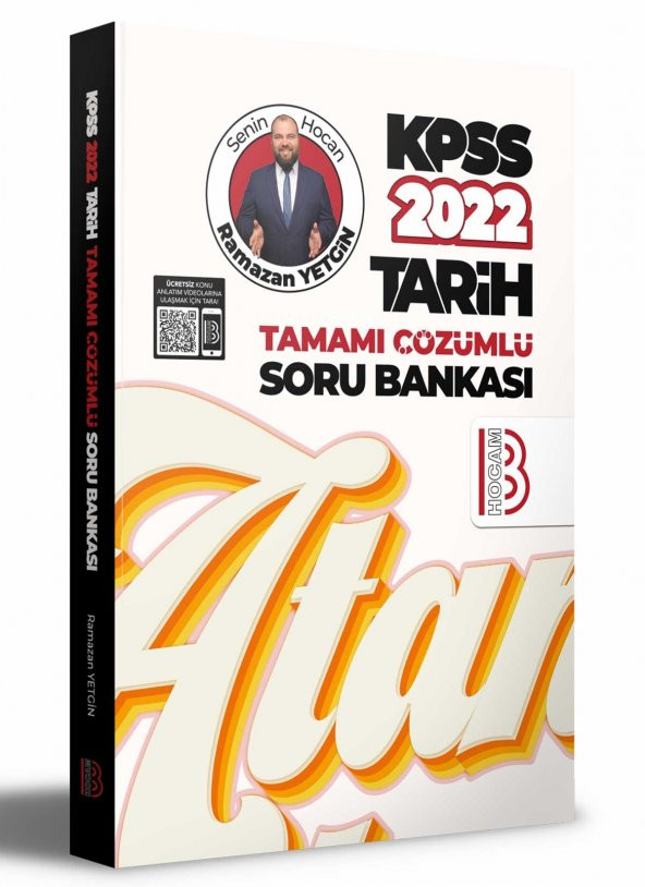 2022 Kpss Tarih Tamamı Çözümlü Soru Bankası Benim Hocam Yayınları - 1