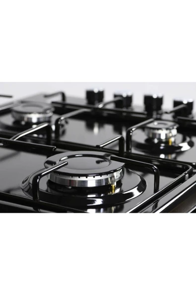 Luxell Siyah Aspiratörlü Set Üstü Ocaklı Takım (Ds6-905  Aspiratör + Lx-420f  Ocak) - 3