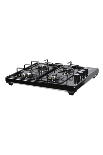 Luxell Siyah Aspiratörlü Set Üstü Ocaklı Takım (Ds6-905  Aspiratör + Lx-420f  Ocak) - 2