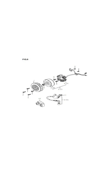 KUBA RADEN 100 STATÖR #KM 35523 ürün görseli 1